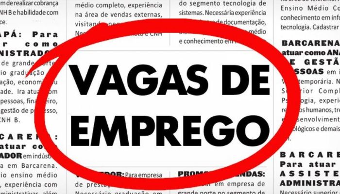 Oportunidade: Sine Manaus oferta 300 vagas de emprego nesta sexta-feira, 8/3