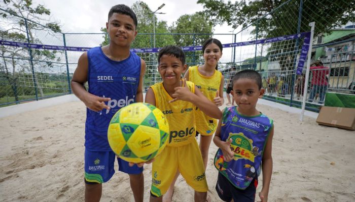 PAC Seleções: Espaços Esportivos Comunitários serão construídos em Manaus e em quatro municípios do Amazonas