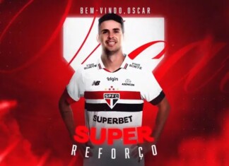 Oscar é o novo reforço do São Paulo e assina contrato de três anos