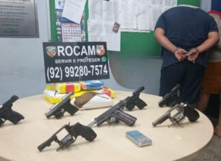 Suposto líder do tráfico de drogas é preso no Alvorada na Zona Oeste de Manaus