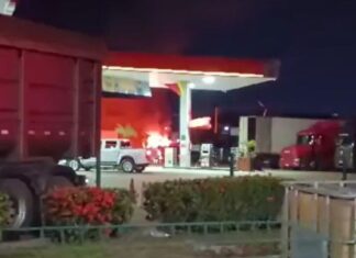 Homem fica ferido durante incêndio em cabine de carreta na Rodovia AM-010 no Amazonas