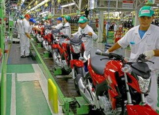 Produção de motos cresce 11% em 2024 e atinge melhor marca desde 2011
