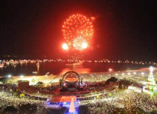 Réveillon atrai 22 milhões de pessoas em festas por todo o Brasil
