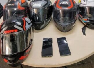 Polícia Militar prende dupla suspeita de furtar capacetes na Zona Sul de Manaus
