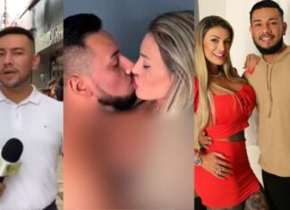 Ex-repórter manauara troca o microfone por cenas quentes com Andressa Urach; VEJA