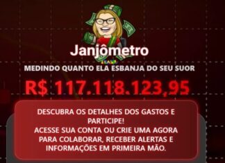 Gastos de Janja sobem para R$ 117 milhões em três meses, aponta Janjômetro