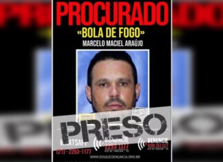 “Bola de Fogo”, matador do Comando Vermelho, é preso em operação da polícia