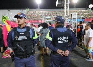 Governo do Amazonas garante segurança, saúde e cidadania durante desfile das escolas de samba em Manaus