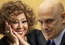 VÍDEO: Alcione se declara para Alexandre de Moraes durante show: ‘Faz uma loucura por Mim’
