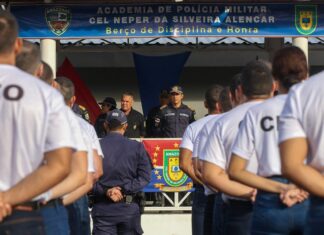 Após aprovação em concurso da Polícia Militar, segunda turma de alunos oficiais combatentes e de saúde inicia Curso de Formação