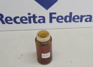 Receita Federal apreende 548 gramas de maconha líquida em encomenda com valor de R$ 27,4 mil