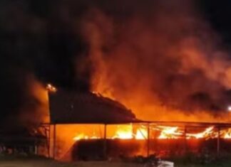 Olaria é destruída após ser atingida por incêndio no Amazonas