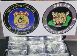Homem é preso com quinze quilos de drogas no Aeroporto Eduardo Gomes em Manaus