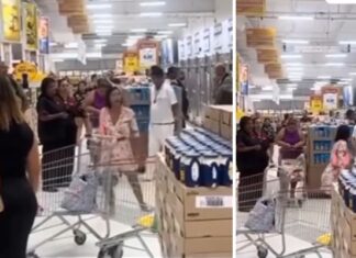 VÍDEO: Após descobrir traição do marido, mulher invade local de trabalho da amante e cria confusão