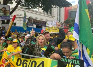 Avenida Paulista lotada: manifestantes pedem anistia e gritam “Globo lixo”