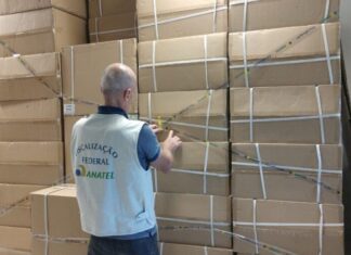 Anatel apreende eletrônicos piratas em depósitos do Mercado Livre, da Amazon e da Shopee