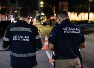 Equipe de Fiscalização do Detran-AM deflagra mais uma Operação Lei Seca