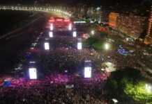 Show de Lady Gaga leva 2,1 milhões de pessoas para Copacabana
