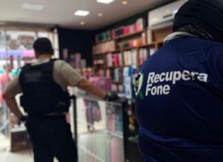 RecuperaFone: PC-AM prende homem e apreende 29 celulares irregulares durante fiscalização em lojas e assistências técnicas