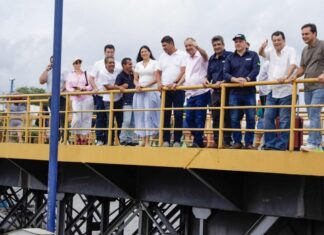 Senador Omar Aziz destaca avanços em Parintins durante agenda de inaugurações e visitas técnicas