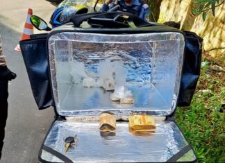 Homem que fazia “delivery de drogas” é preso na blitz do Detran com R$ 1,3 mil e pasta base de cocaína