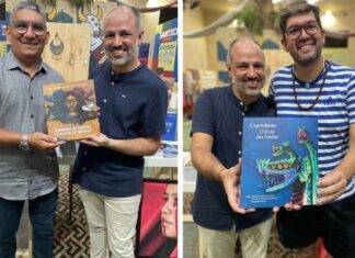Obras que destacam Festival de Parintins são lançadas pela Editora da UEA na Ilha Tupinambarana