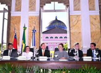 Presidente do TCE-AM participa do encerramento da Semana Solo Seguro no Amazonas
