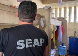 Seap, integrada com as forças de segurança, realiza operação de revista na Unidade Prisional do Puraquequara