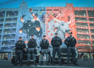 Festival de Parintins 2025: PMAM reforça patrulhamento a pé, ciclístico e motorizado na Ilha Tupinambarana