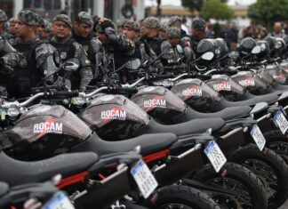 Nova frota de motocicletas da PM une tecnologia e eficiência no combate à criminalidade