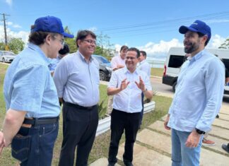 Vereador Eduardo Alfaia acompanha ministros do STF e STJ em visita à rede de abastecimento de água e saneamento básico em Manaus