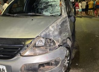 Colisão violenta deixa motociclista morto e adolescente gravemente ferido na Zona Norte de Manaus