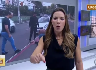 Repórter e cinegrafista da Record são agredidos ao vivo durante cobertura