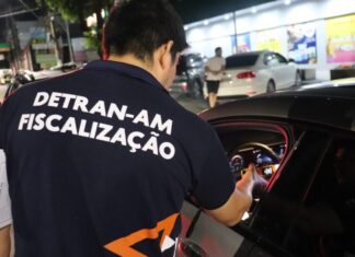 Detran-AM: Fiscalização registra 109 procedimentos relacionados à alcoolemia no fim de semana