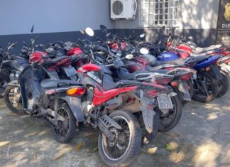 Polícia Civil devolve 32 motocicletas aos proprietários após operação em Manacapuru e Coari