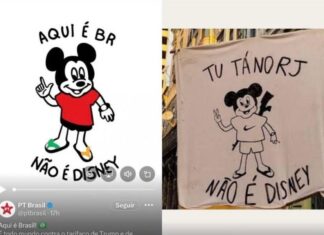 Símbolo de campanha petista imita referência ao CV e gera polêmica