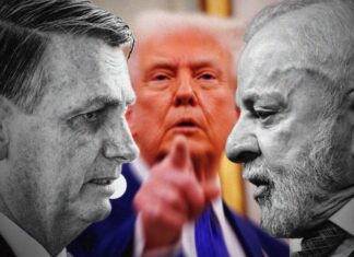 Tarifa de Trump eleva clima de conflito entre Lula e Bolsonaro