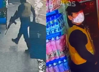 Criminosos armados de fuzil assaltam distribuidora no bairro Colônia Terra Nova; veja vídeo