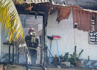 Panela de pressão explode e provoca incêndio em residência na Zona Centro-Oeste de Manaus