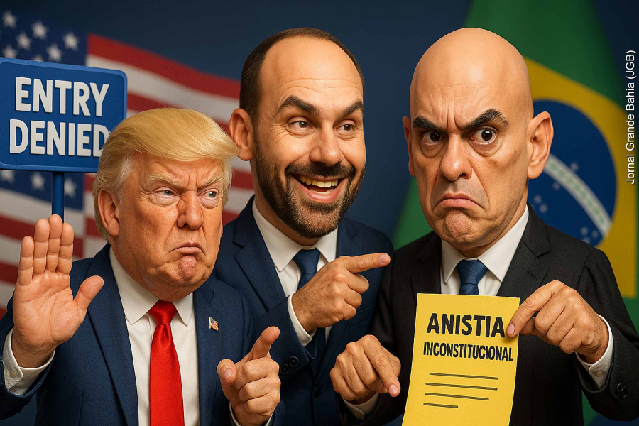 Governo-Trump-impoe-sancoes-a-Alexandre-de-Moraes-e-amplia-tensao-diplomatica-com-o-Brasil