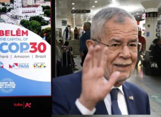 Citando custos elevados em Belém, presidente da Áustria cancela participação na COP30