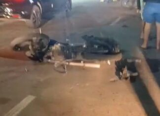 Motociclista morre após colisão com carro na Avenida Torquato Tapajós em Manaus