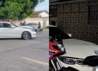 BMW atinge motociclista e estudante na Zona Leste de Manaus