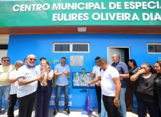 Governador Wilson Lima assina ordem de serviço para reforma de hospital em Urucurituba e inaugura Telessaúde