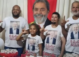Família comemora aniversário com tema inspirado no Lula: ‘Tudo com a cara do presidente’
