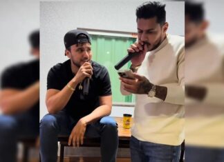 Hungria Hip Hop aparece cantando e bebendo em vídeo horas antes de ser internado