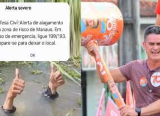 Após atraso da Defesa Civil, chuva em Manaus vira alvo de memes nas redes sociais