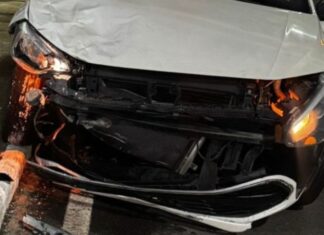 Entregador de aplicativo é atingido por carro após avançar sinal na Constantino Nery em Manaus