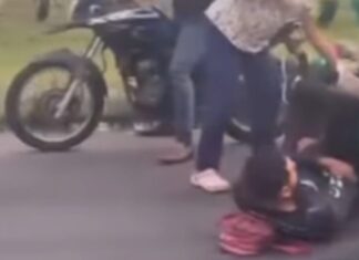 Atropelamento deixa duas pessoas feridas na Avenida Efigênio Salles em Manaus
