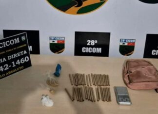 Suspeito é detido com bolsa recheada de drogas na Zona Leste de Manaus